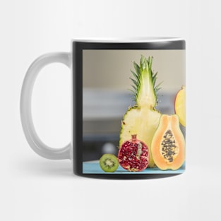 Variety of exotic fruits Mug